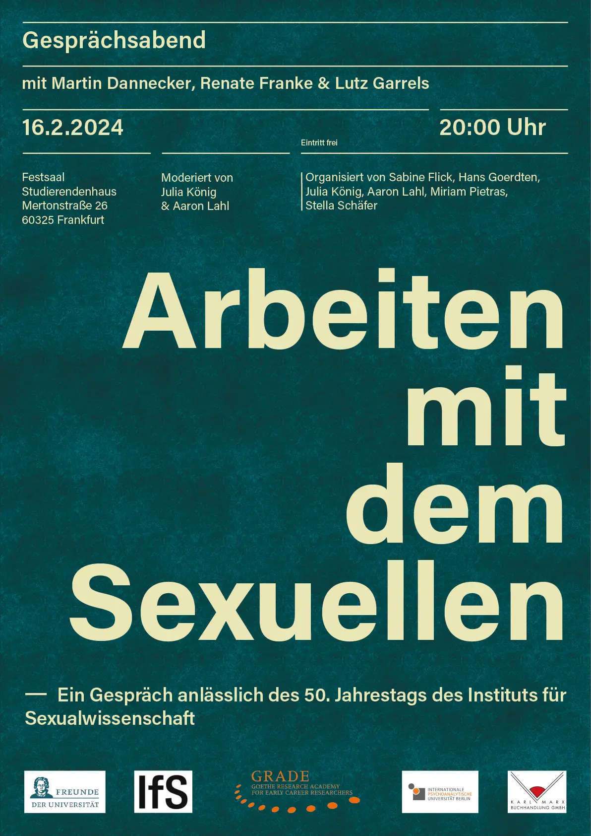 Arbeiten mit dem Sexuellen